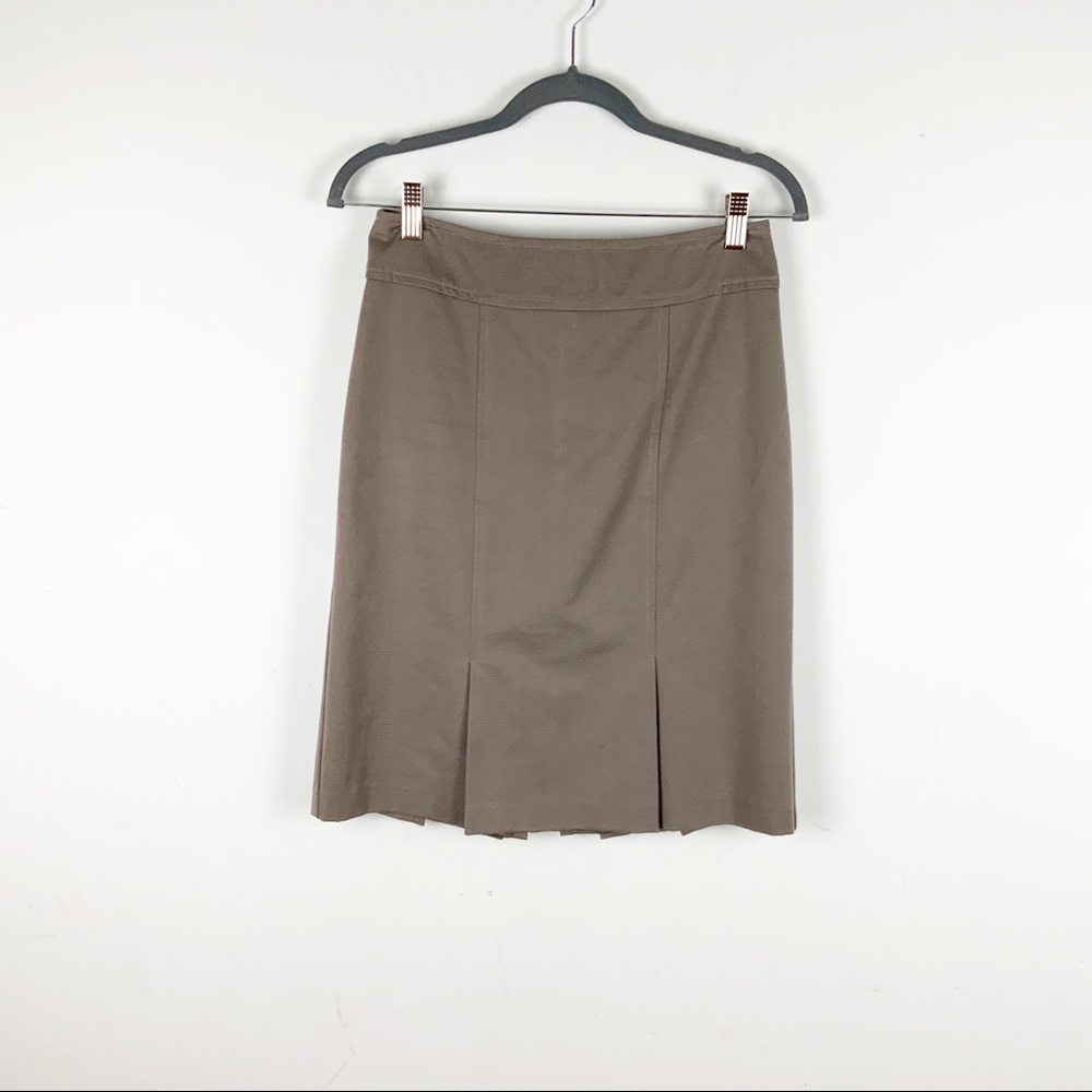Nanette Lepore Tan Pencil Skirt